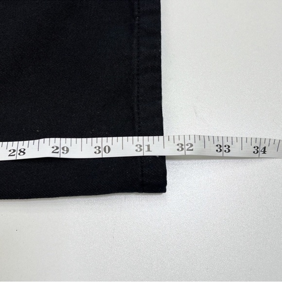 Zara High Rise Straight Leg Cargo Pants Black big pockets straight leg - Picture 7 of 9